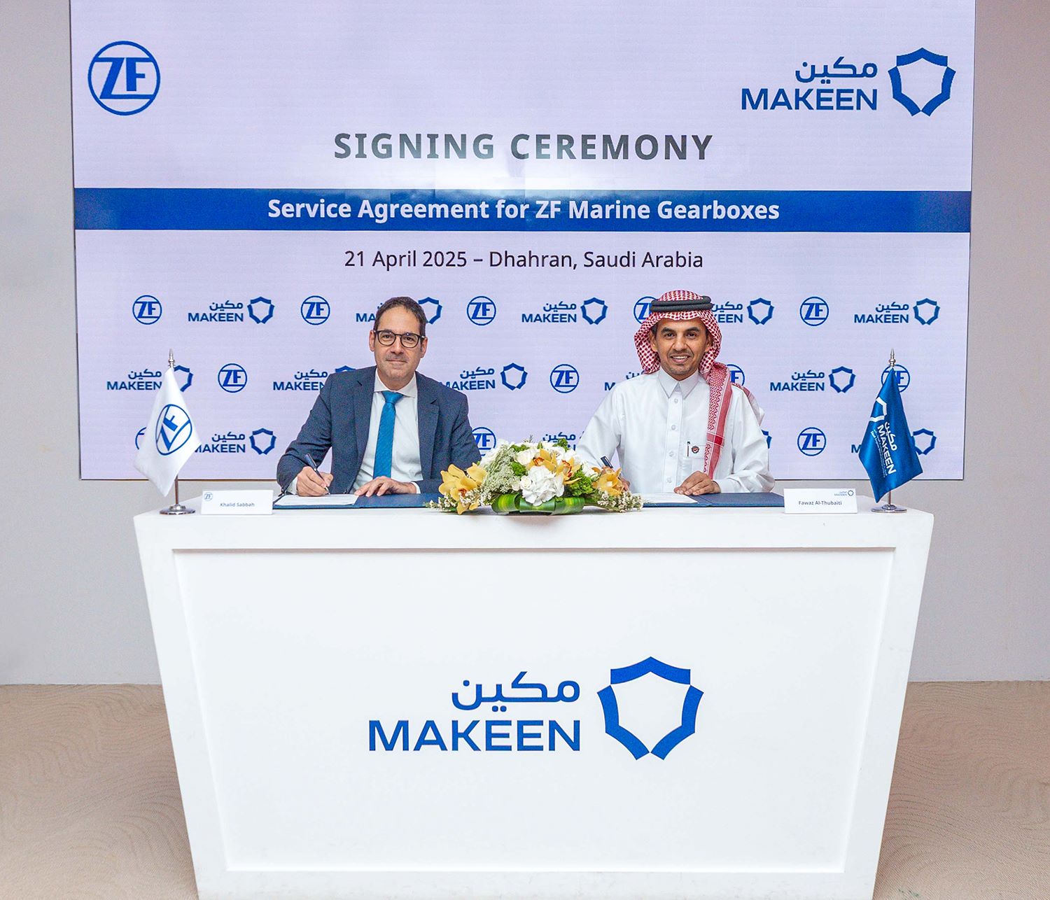 MAKEEN Strengthens Local Marine Capabilities as Official Service Partner for ZF in Saudi Arabia